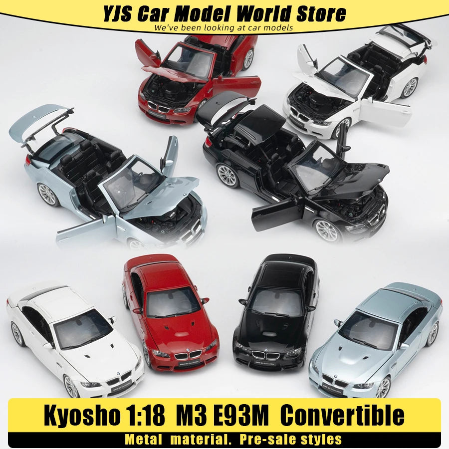1:18 BMW M3 E93M Open-top version