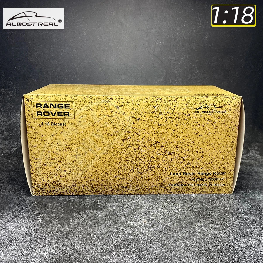 1:18 Land Rover Range Rover "CAMEL TROPHY" SUMATRA 1981 DIRTY VERSION