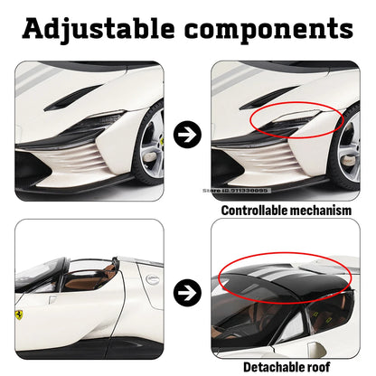 1:18 Ferrari DAYTONA SP3 Exquisite gift box