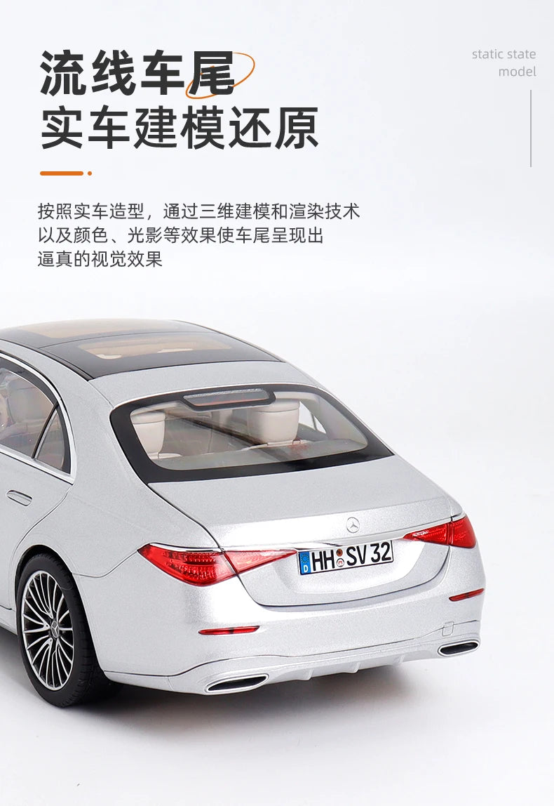 1:18 2021 Mercedes-Benz S600 W223