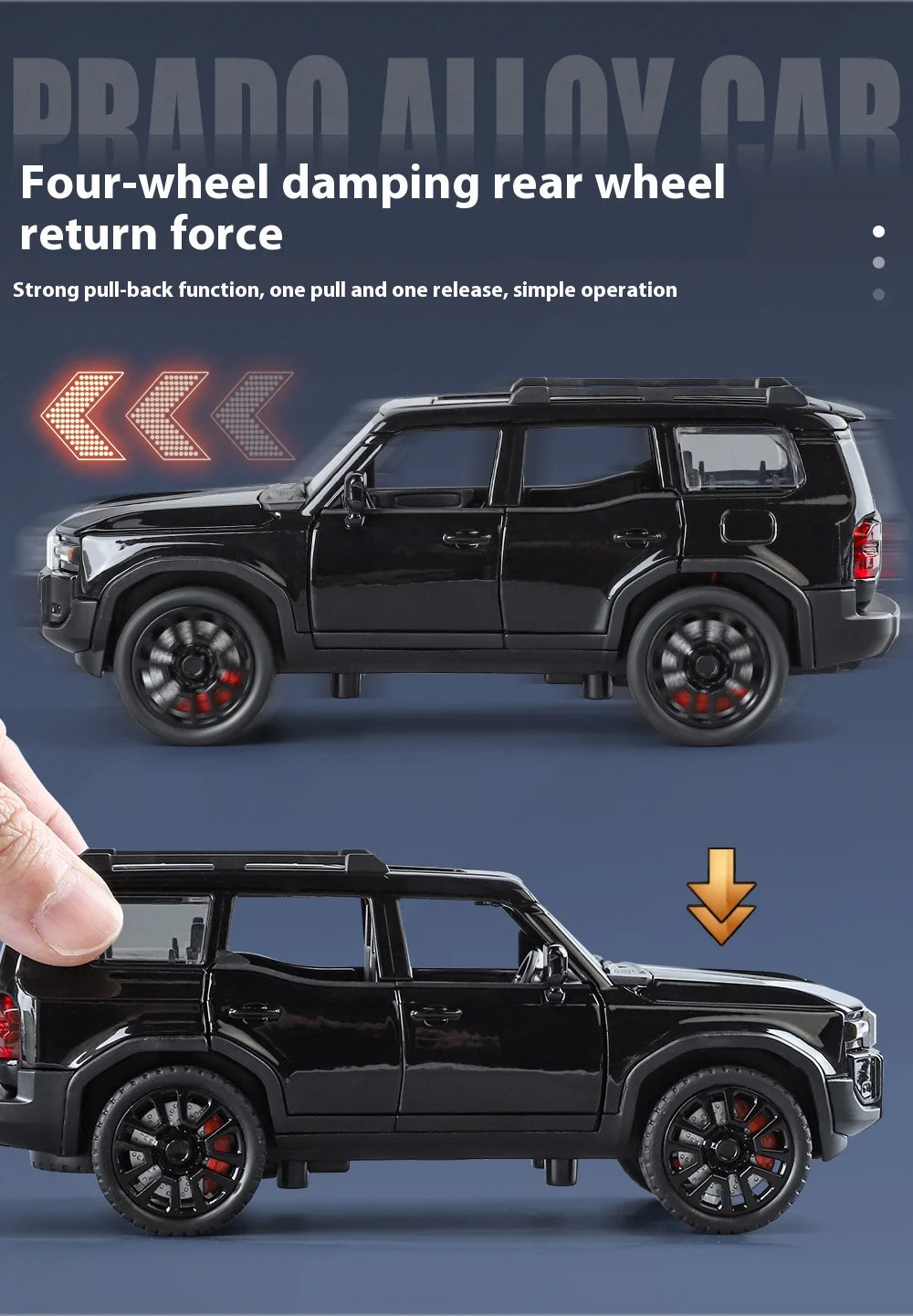 1:32 Toyota Land Cruiser Prado