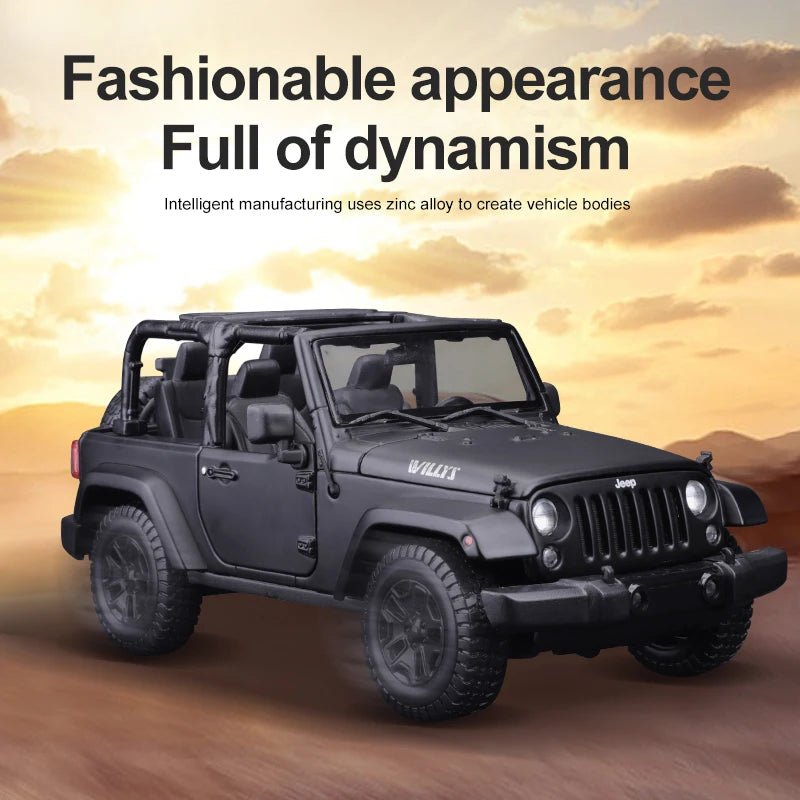 1:18 Jeep Wrangler Authentic 2014