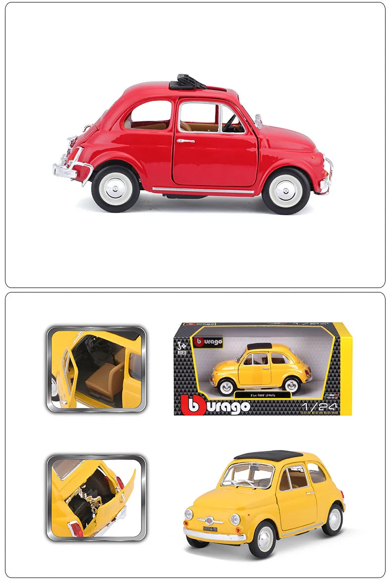 1:24 Fiat 500 Faux