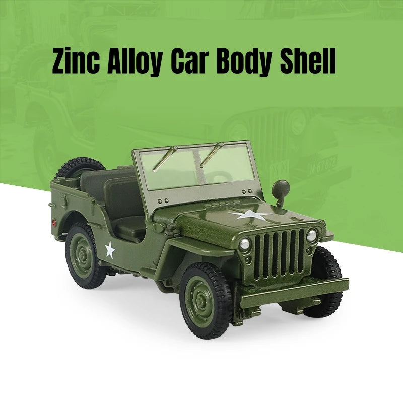 1:43 Jeep Willy Military Army