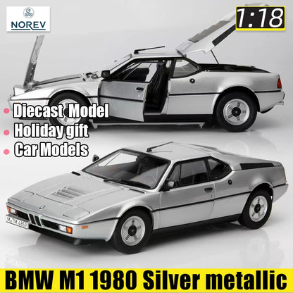 1:18 BMW M1 1980 Silver