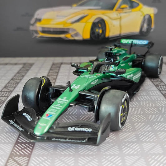 1:24 2024 F1 AMR24 Aramco Team #14 Fernando Alonso