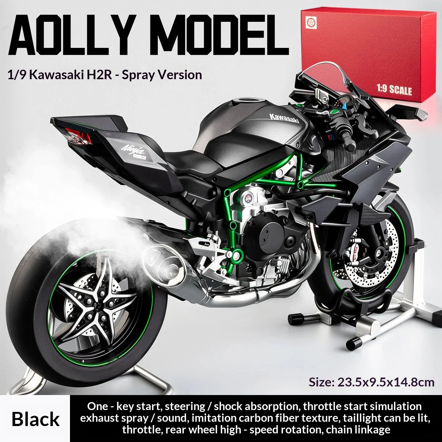 1:9 Kawasaki H2R