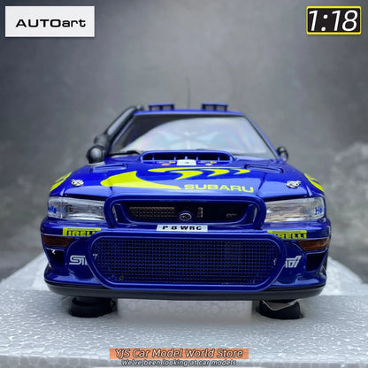 1:18 Subaru WRC Rally Car Wading Edition