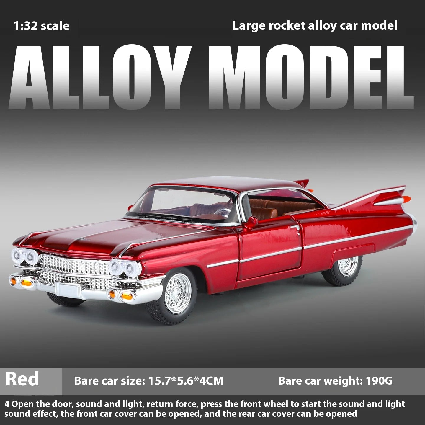 1:32 Cadillac Coupe DeVille 1959