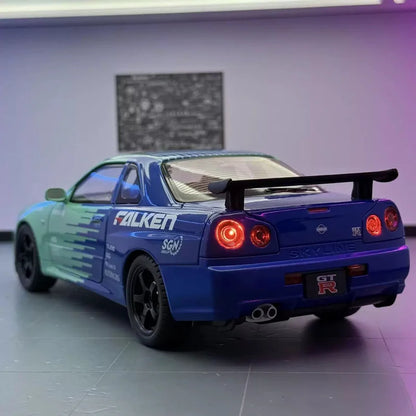 1:18 Nissan Skyline Ares GT-R GTR R34