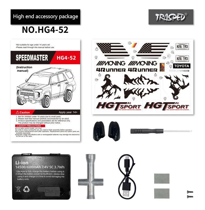 1:18 Toyota 4Runner RC