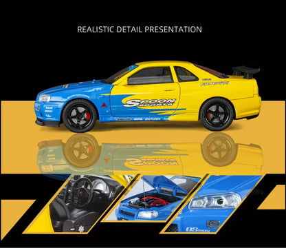 1:18 Nissan Skyline Ares GT-R GTR R34