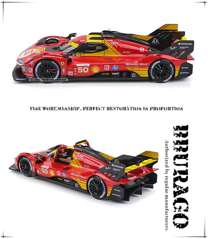 1:24  2024 Ferrari 499P LMH FORMULA RACING 250GTO FXXK 458