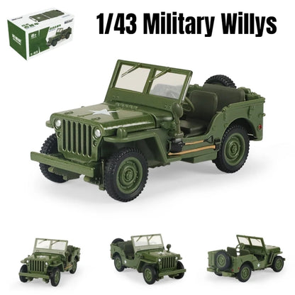 1:43 Jeep Willy Military Army