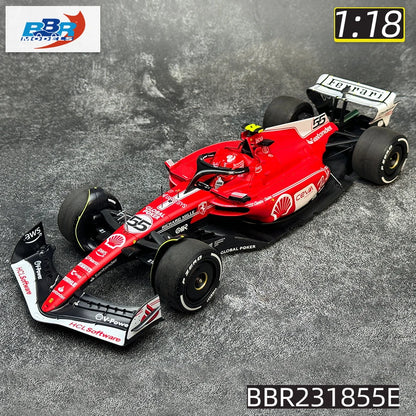 1:18 new F1 SF-23 2023 Leclerc Sainz Las Vegas Station Belgium Station 16# 55#