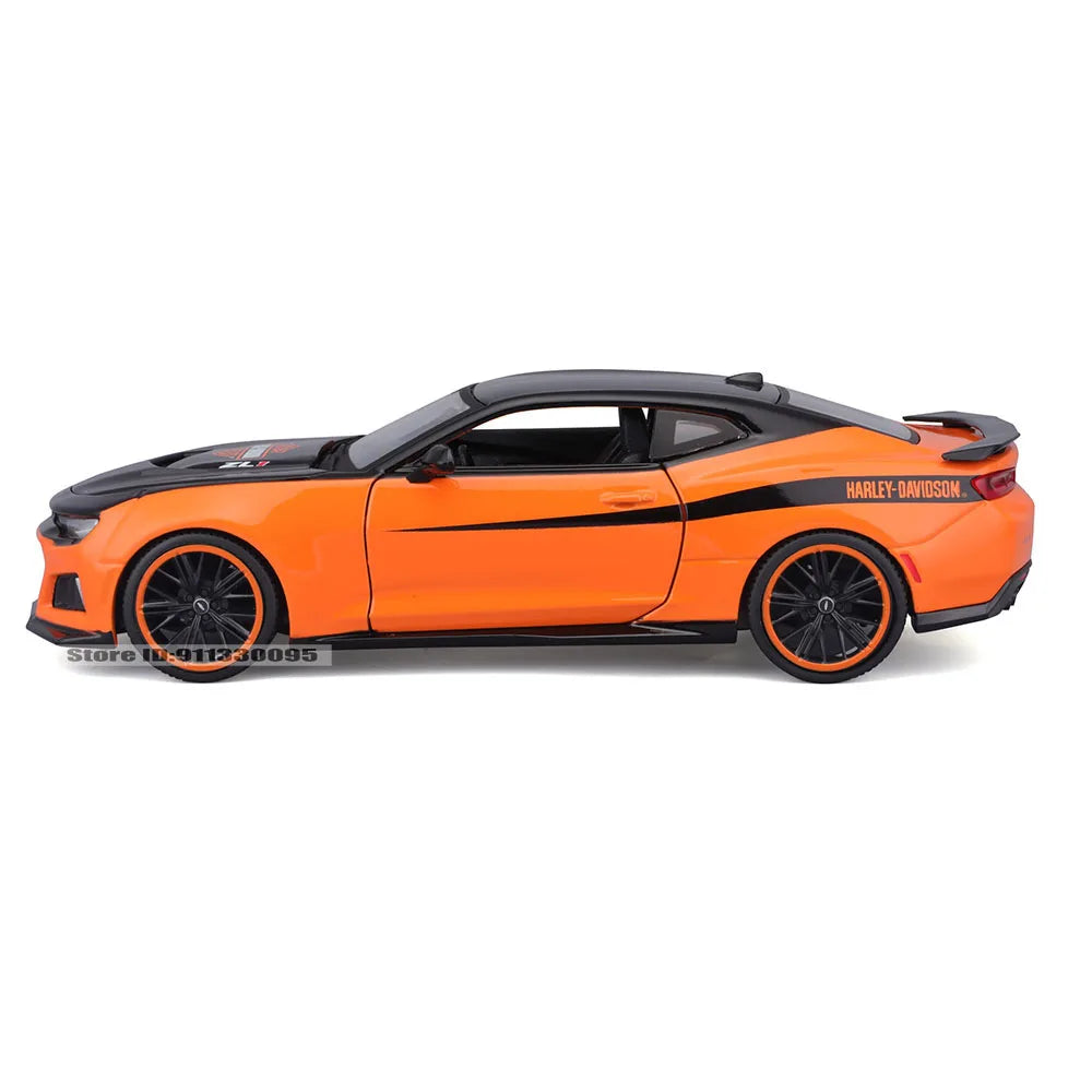 1:24 Harley joint venture 2017 Chevrolet Camaro ZL11967 Ford Mustang GT