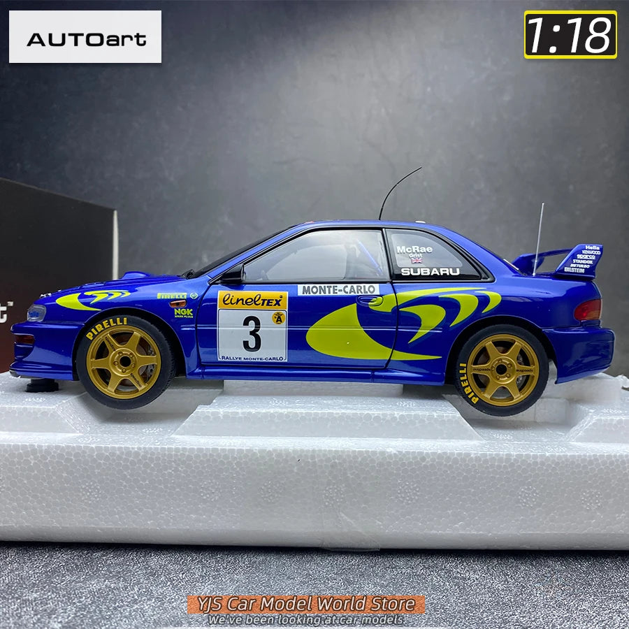 1:18 Subaru WRC Rally Car Wading Edition