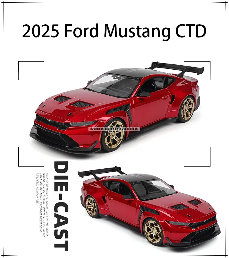 1:18 2025 Ford Mustang CTD