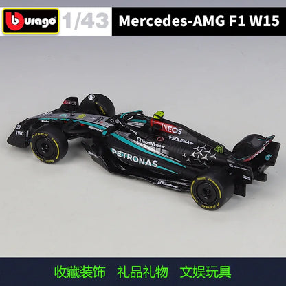 1:43 F1 Mercedes AMG Team 2024 #44 #63 Season W15