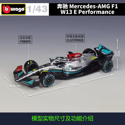 1:43 F1 Mercedes Amg Team 2022 W13e