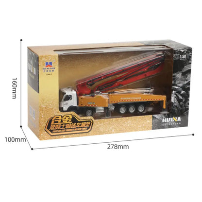 1:50 Cement Pump Truck Model