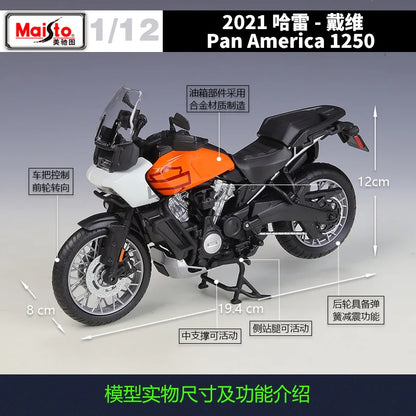 1:12 Harley Davidson 2021 Pan America 1250