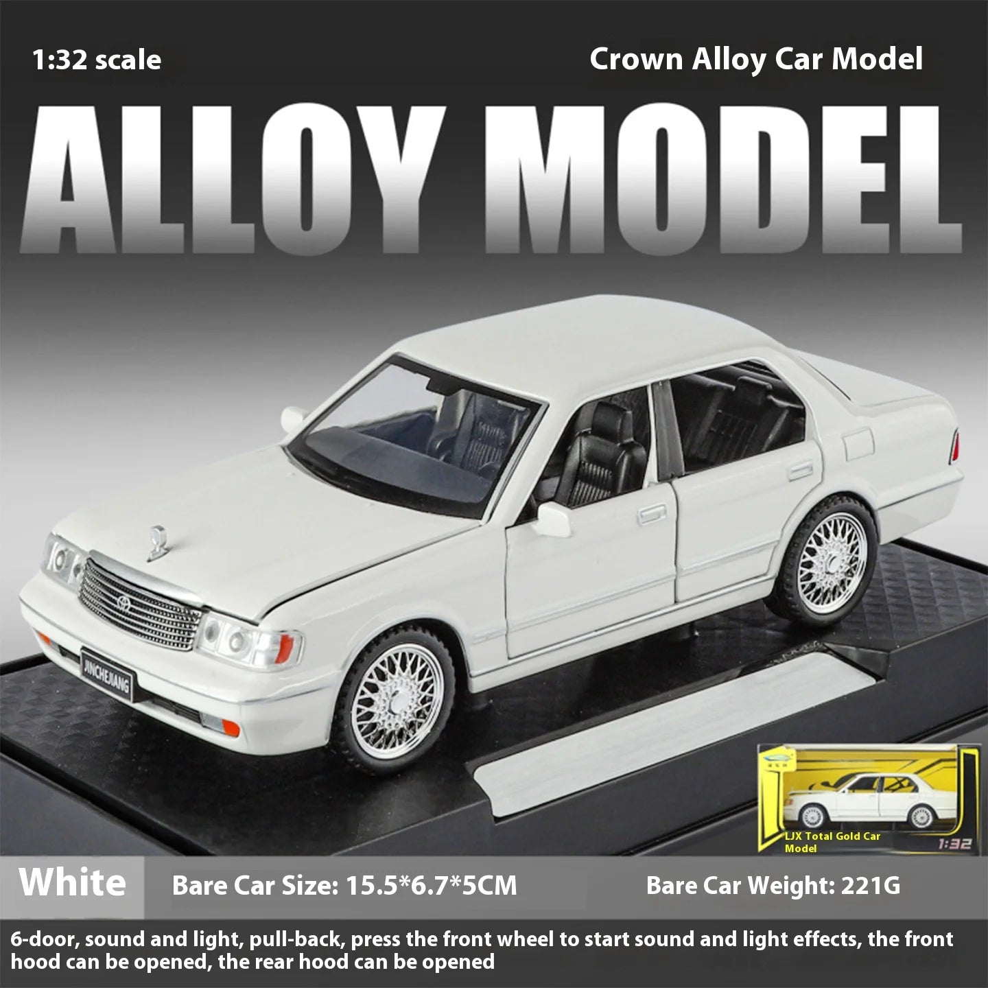 1:32 Toyota Crown GR86