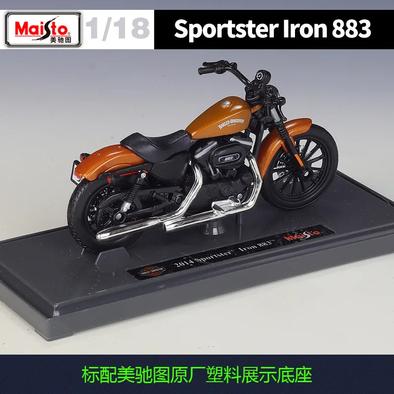 1:18 Harley-Davidson Harley Sportster Iron 2015 2014 Tough Guy 883 Imitation