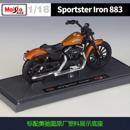 1:18 Harley-Davidson Harley Sportster Iron 2015 2014 Tough Guy 883 Imitation