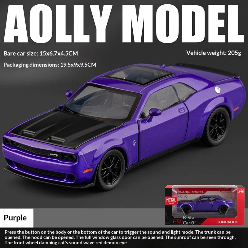 1:32 Dodge Challenger SRT