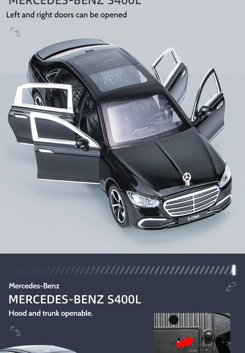 1:24 Mercedes Maybach S400