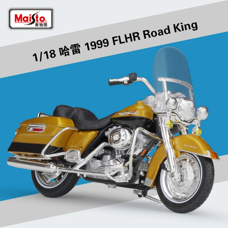 1:18 Harley Road King 1999 Flhr Road King Imitation