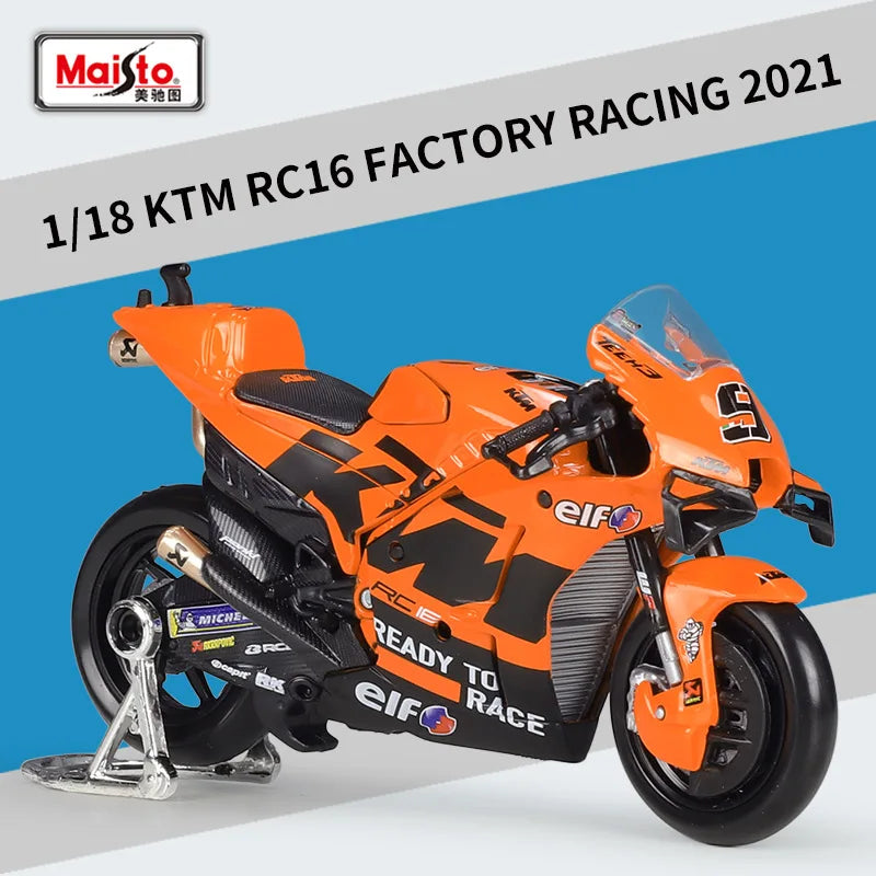 1:18 Toro Rosso Ktm Team Moto Gp #33 #88 Rc16