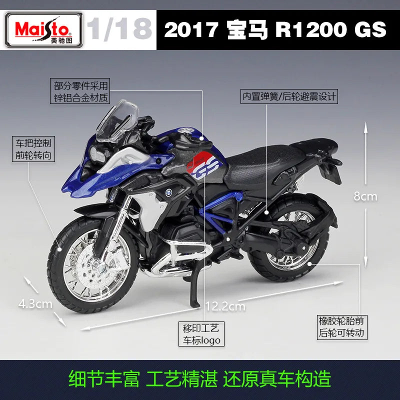 1:18 Bmw R1200 Gs 2017