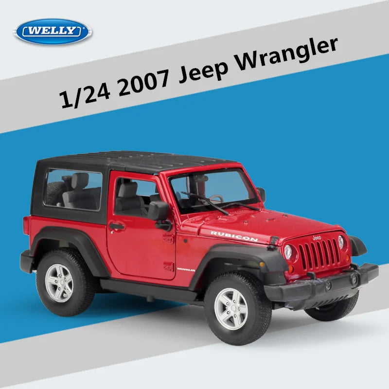 1:24 Jeep Wrangler Rubicon 2007