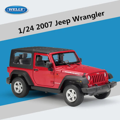 1:24 Jeep Wrangler Rubicon 2007