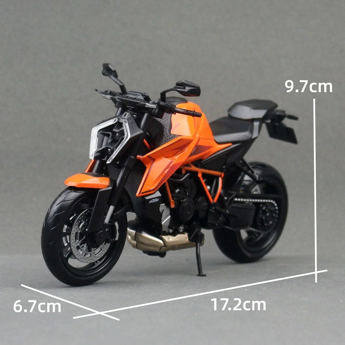 1:12 KTM 1390 Super Duke R Alloy Track Racing Motorcycle Model Diecast Street Cross-country Sports Motorcycle Model Kid Toy Gift