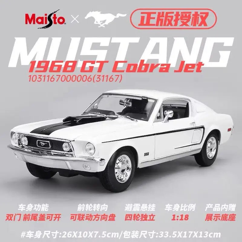 1:18 Ford Mustang GT Cobra Jet 1968