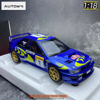 1:18 Subaru WRC Rally Car Wading Edition