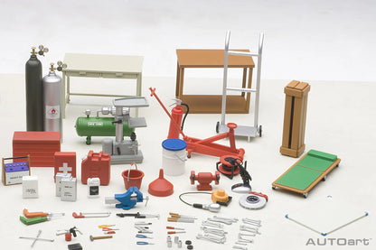 1:18 Garage kit set static display