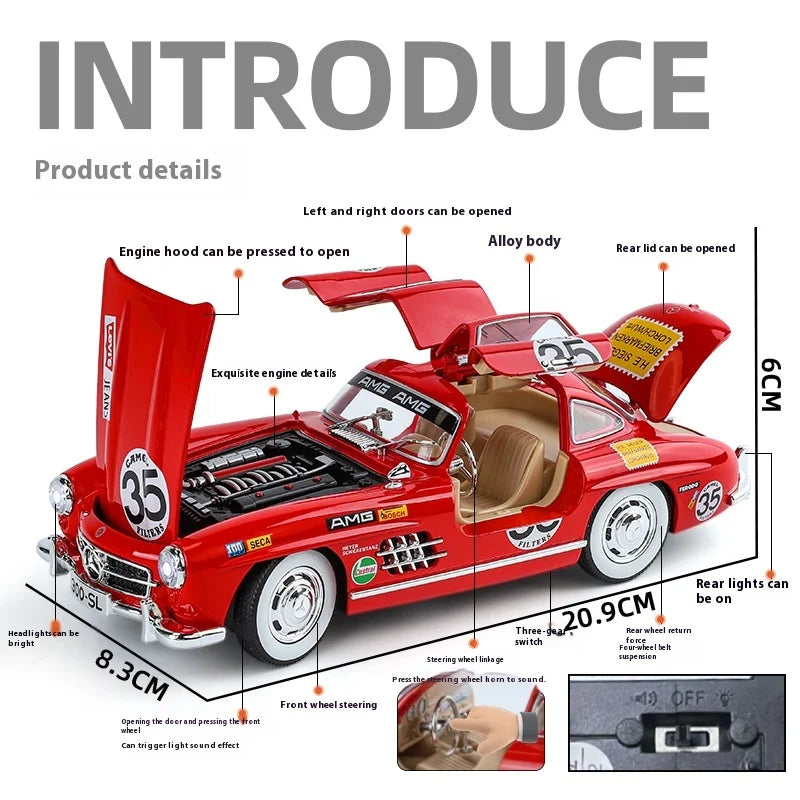 1: 24 Mercedes-Benz 300SL