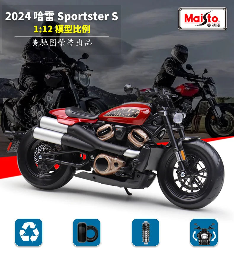 1:12 Harley 2024 Sportster S