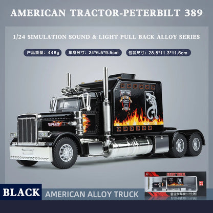 1:24 American tractor-Peterbilt 389