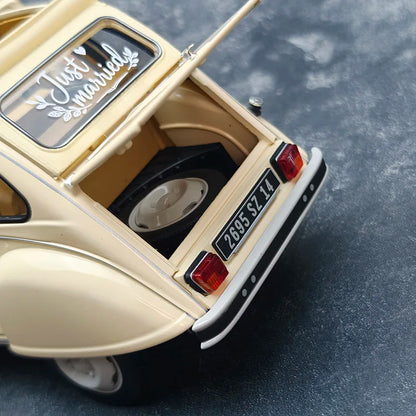 NOREV 1/18 Scale   Citroen 2CV 1986  Static Car Model Diecast Model Ornament Holiday Gift Collection