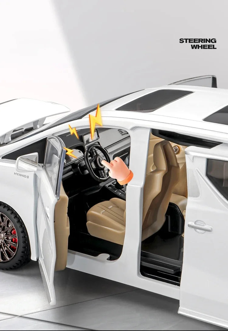 1:24 Toyota Alphard Key Control