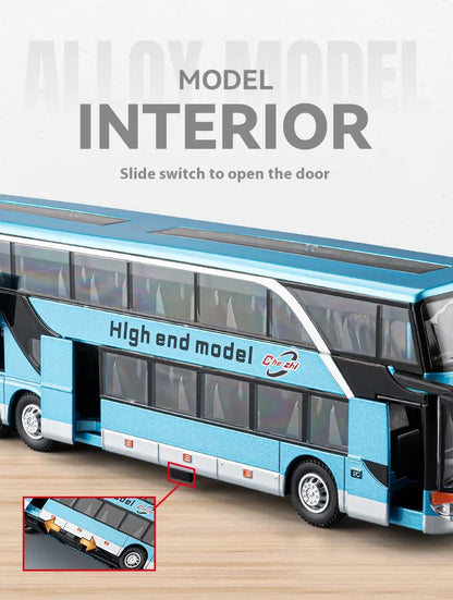 1:30 Business Long-distance Double-decker Bus