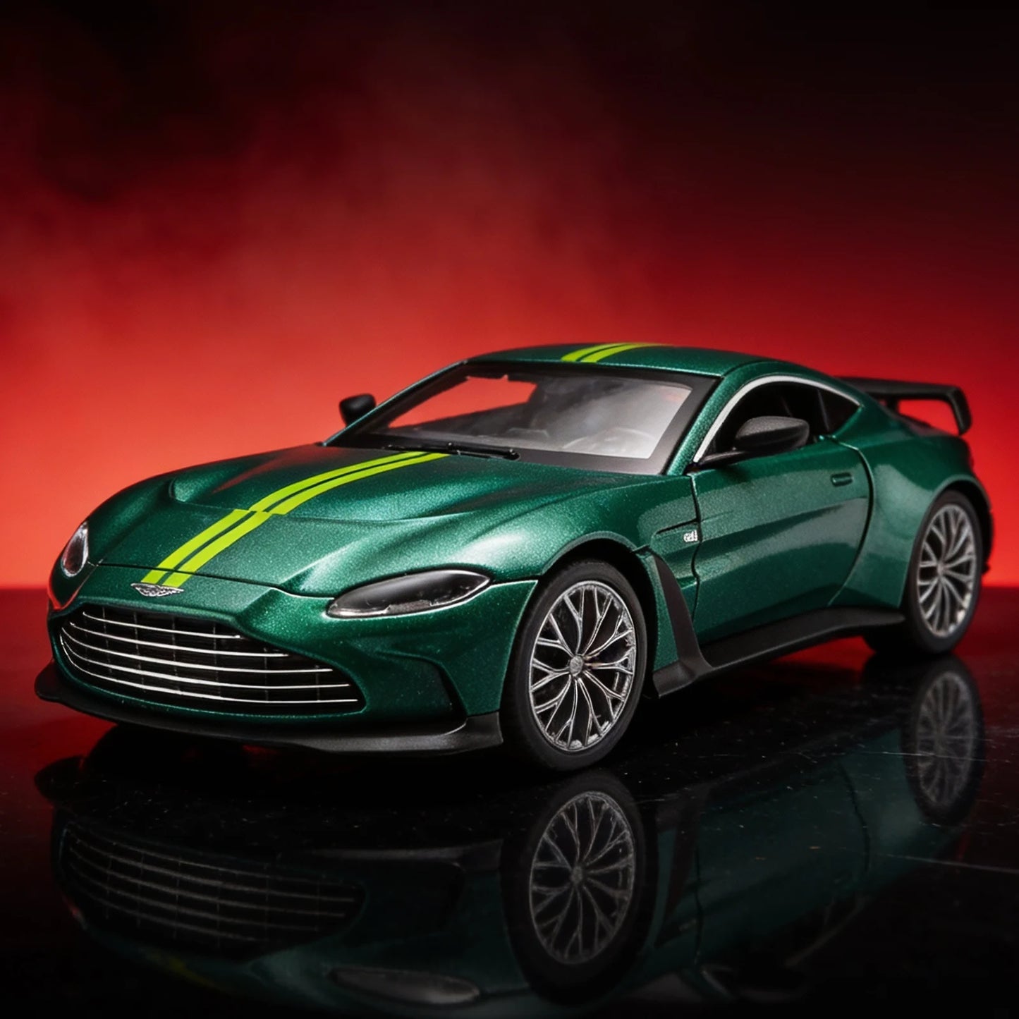 1:24 Aston Martin V12 Car Model with Display Base