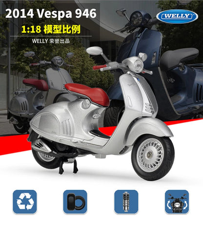 1:18 Vespa 1970 150CC 1953 125CC