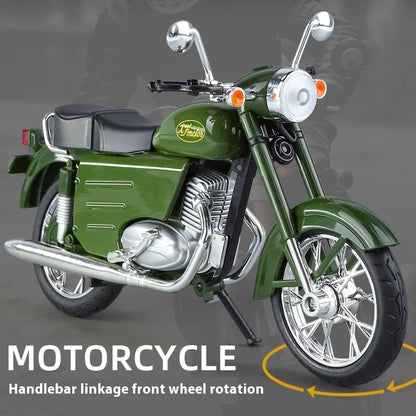 1:10 Czechoslovakia Jawa250 Classic Motorcycle