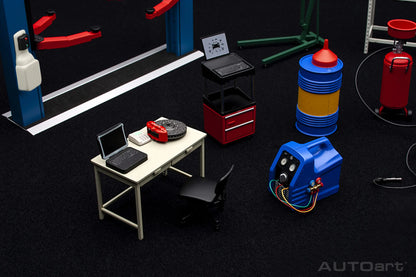 1:18 Garage kit set static display